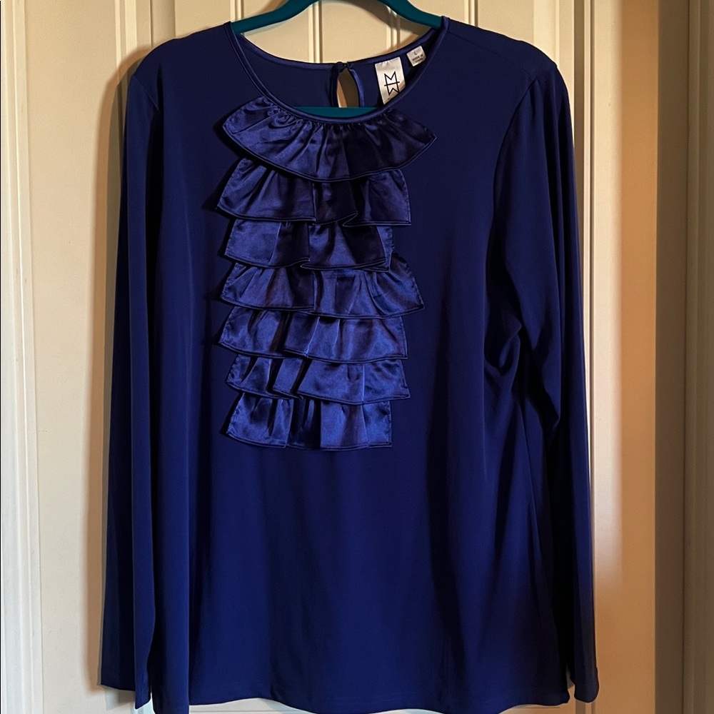 Marc Bouwer Royal Blue Top